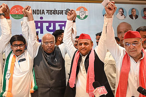 Congress-SP joint press conference